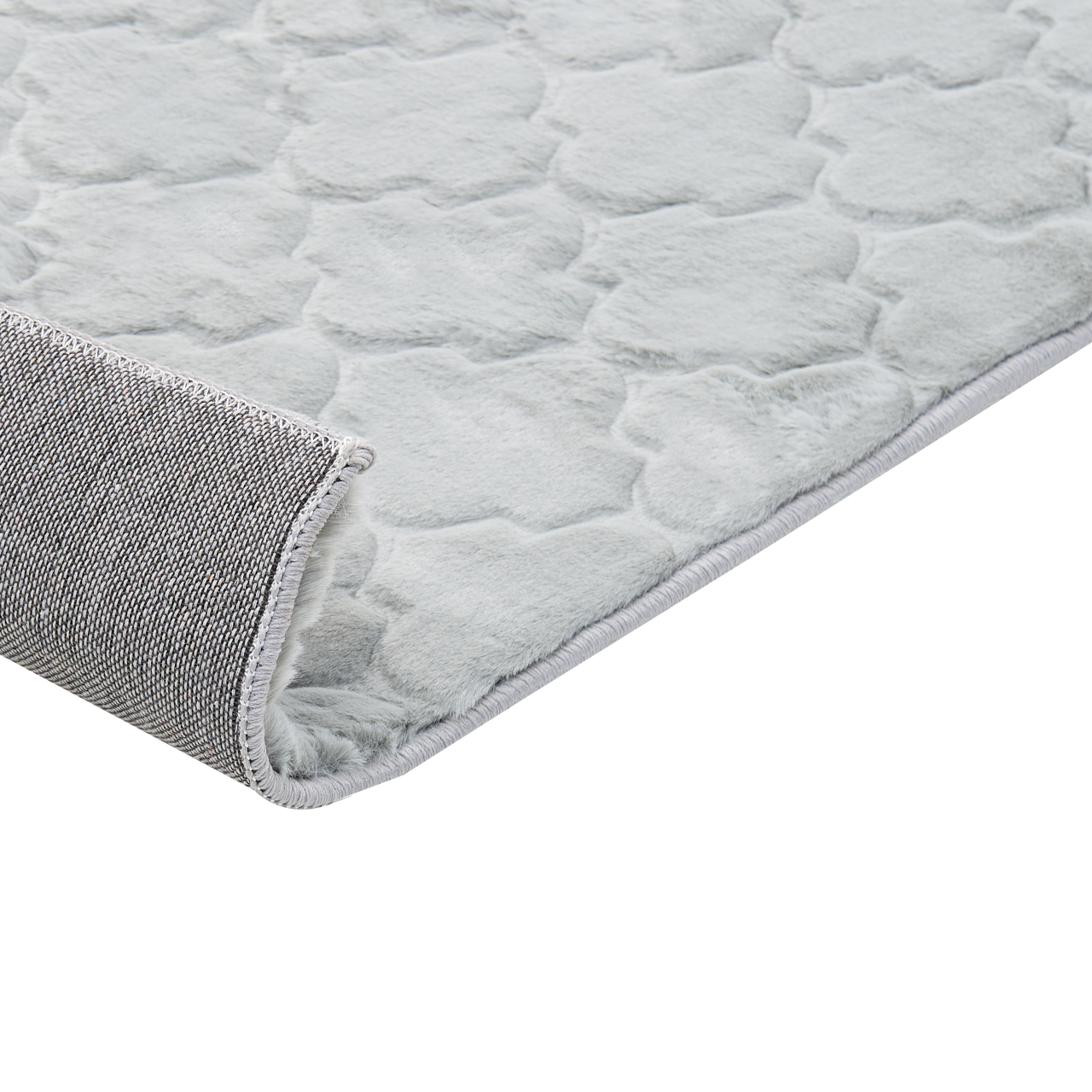 Covor din blană sintetică GHARO Gri deschis 160 x 230 cm [8]