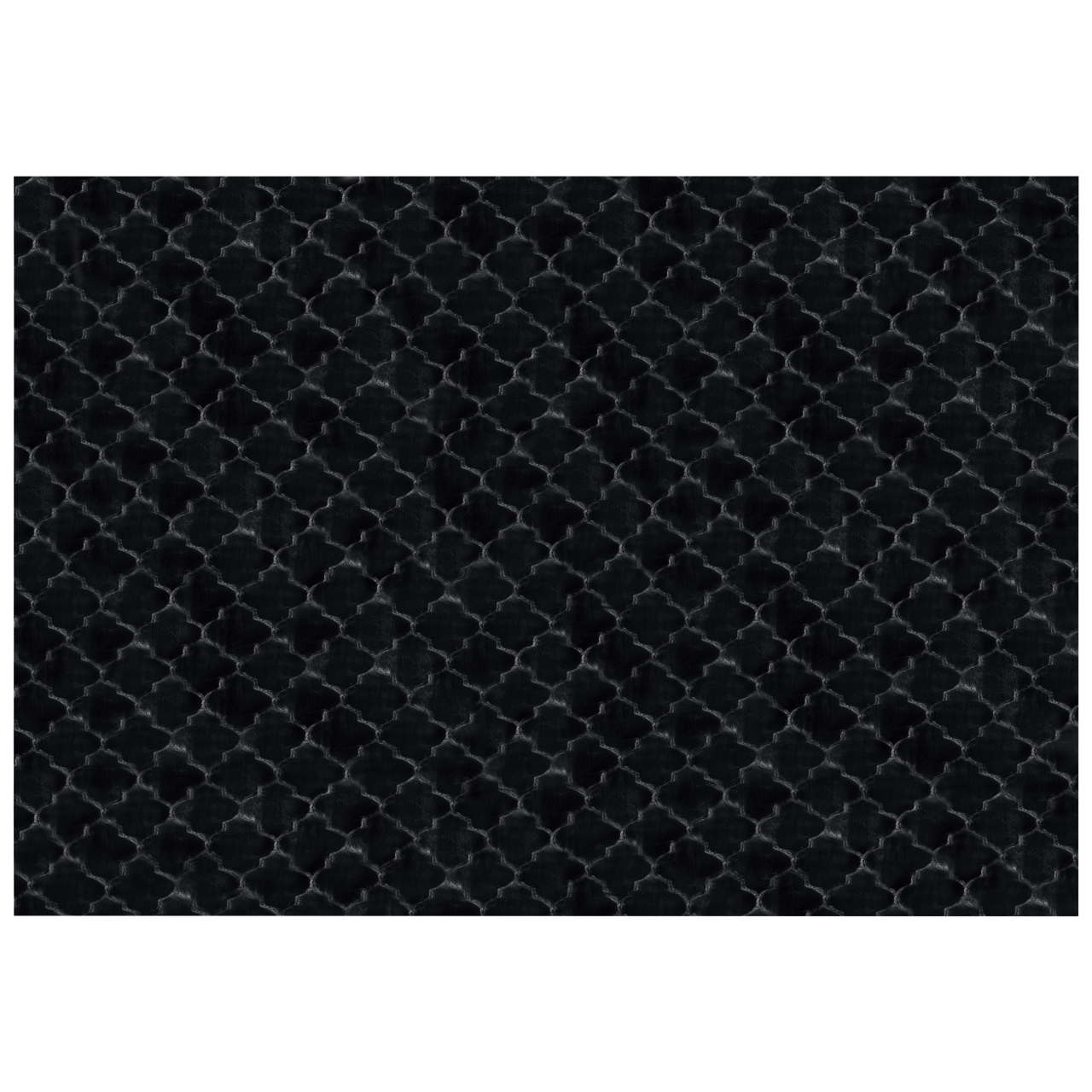 Faux fur rug GHARO Black 160 x 230 cm [4]