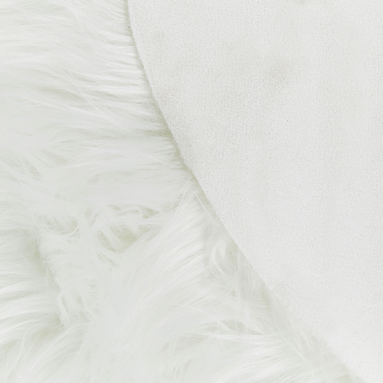 MAMUNGARI faux fur rug White 60 x 180 cm [5]