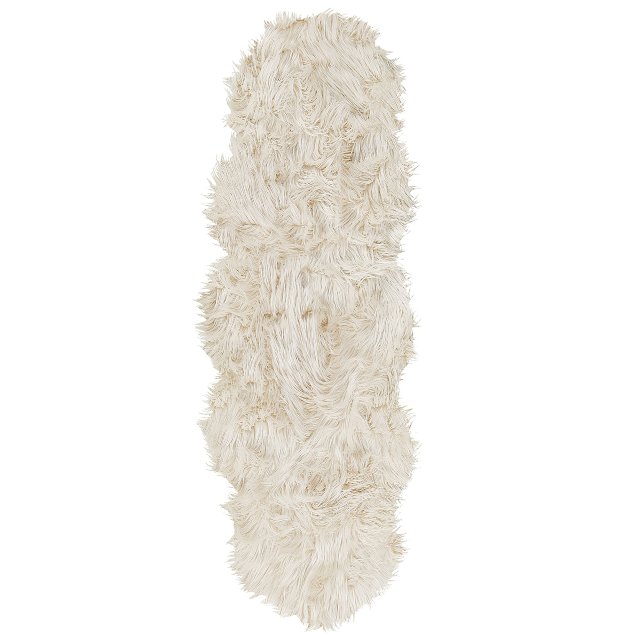 Covor din blană sintetică MAMUNGARI Bej 60 x 180 cm [2]