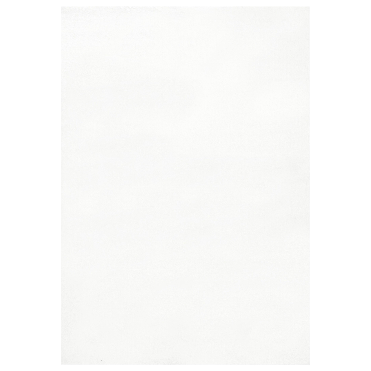 MIRPUR Faux Fur Carpet White 160 x 230 cm [2]