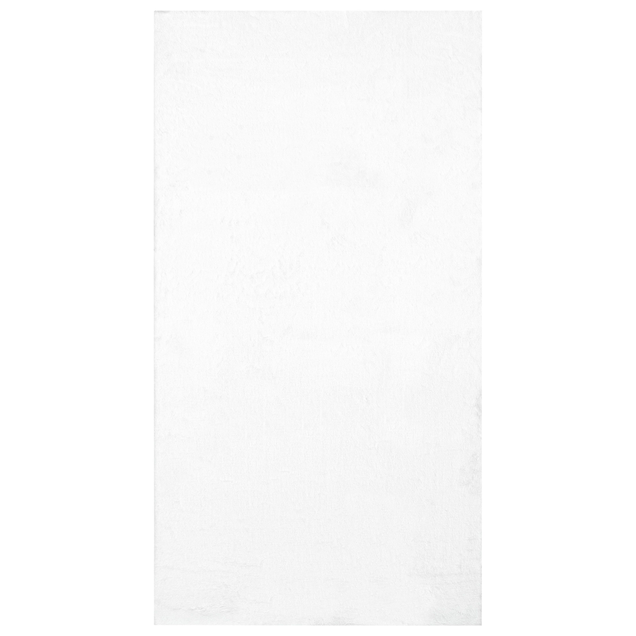 Covor din blană sintetică MIRPUR Alb 80 x 150 cm [2]