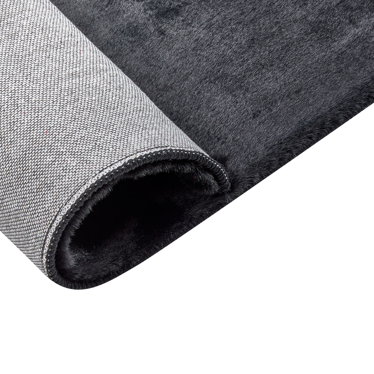 Covor din blană sintetică MIRPUR Negru 160 x 230 cm [5]