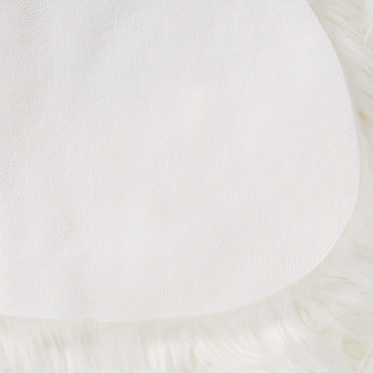 Covor din blană sintetică MUNGO Alb 53 x 88 cm [5]