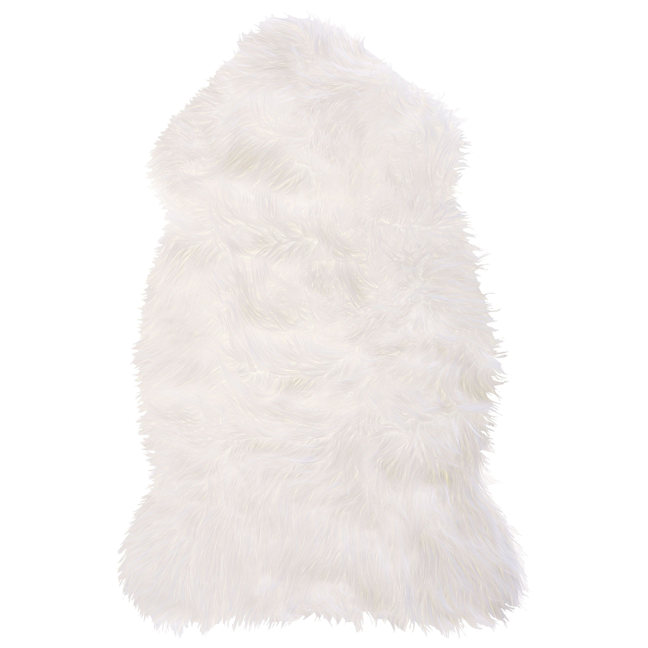 Covor din blană sintetică MUNGO Alb 53 x 88 cm [2]