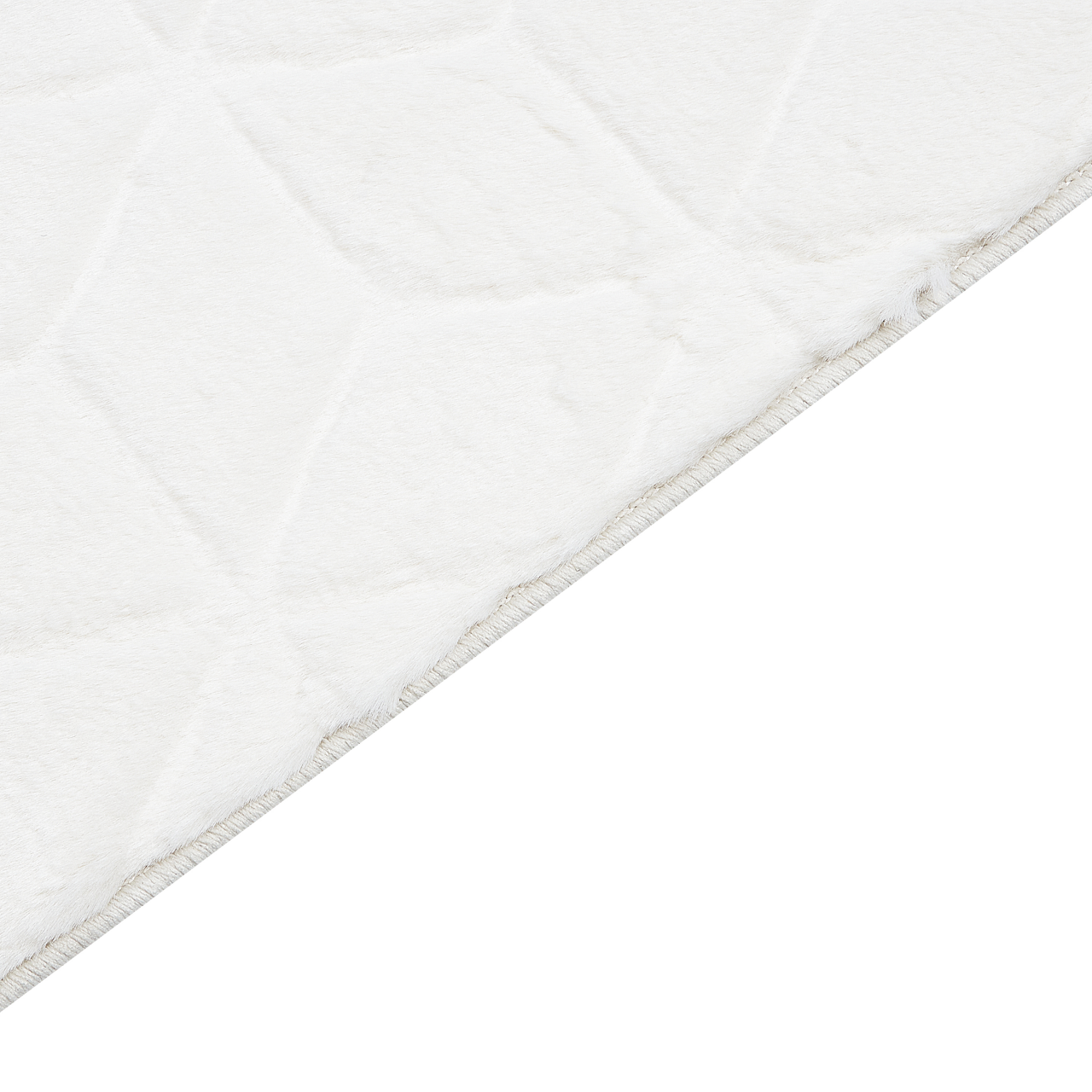 THATTA Faux Fur Rug White 160 x 230 cm [5]