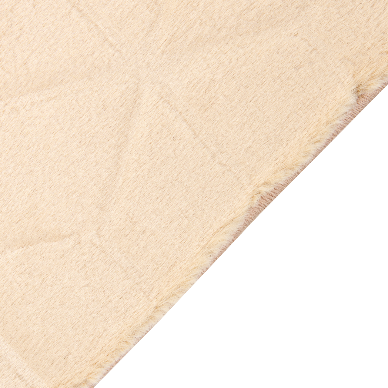 Faux fur rug THATTA Beige 160 x 230 cm [6]