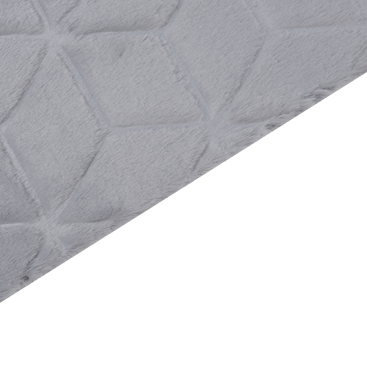 THATTA Faux Fur Rug Grey 80 x 150 cm [5]