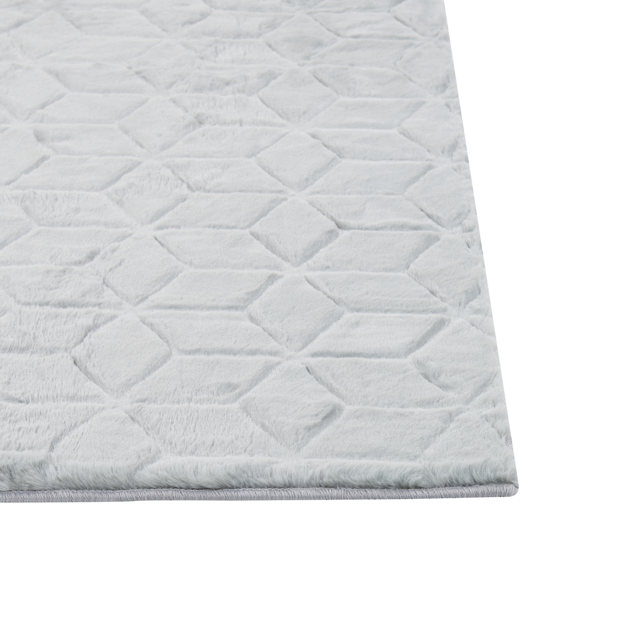 THATTA synthetic fur carpet Light grey 80 x 150 cm [8]