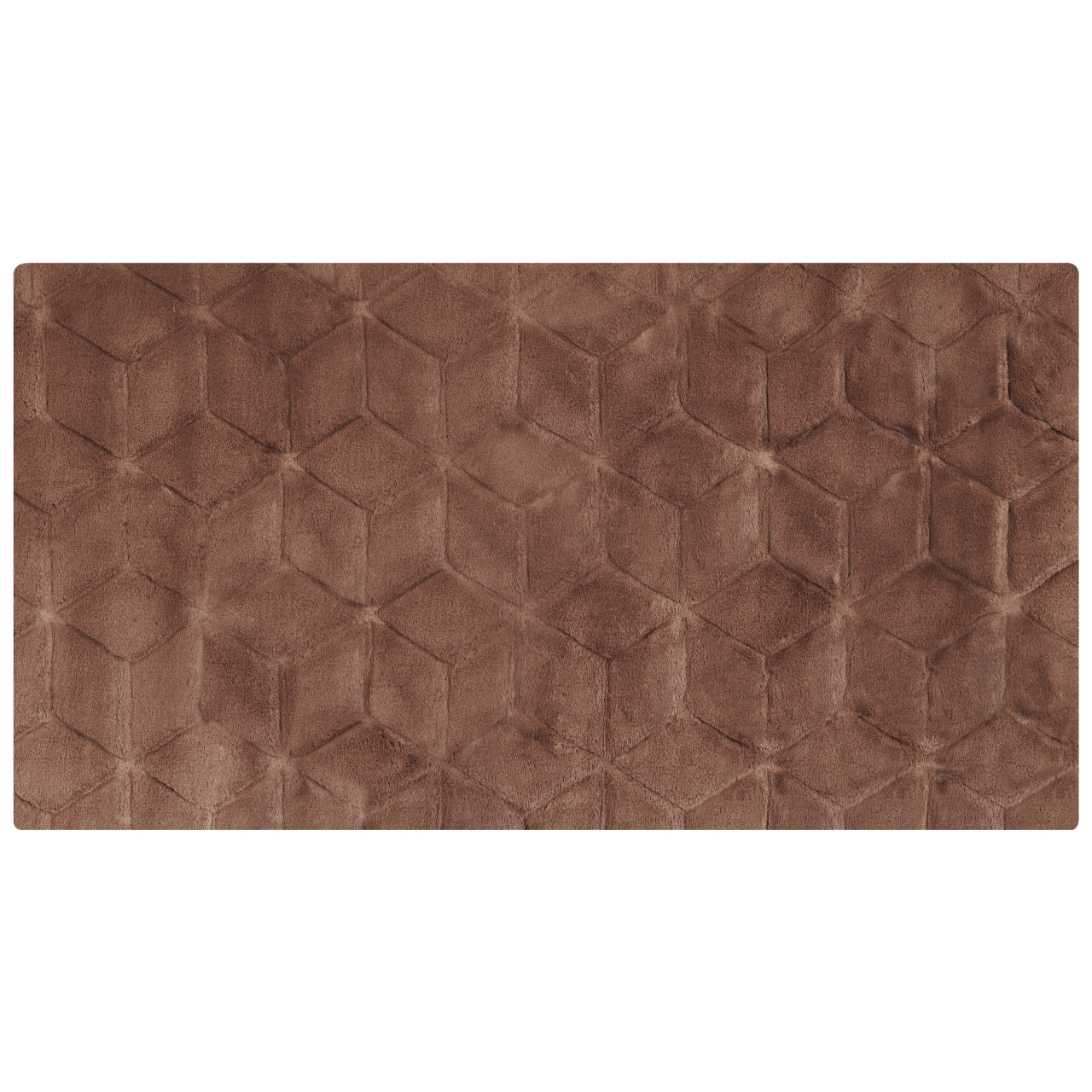 THATTA Faux Fur Carpet Brown 80 x 150 cm [4]