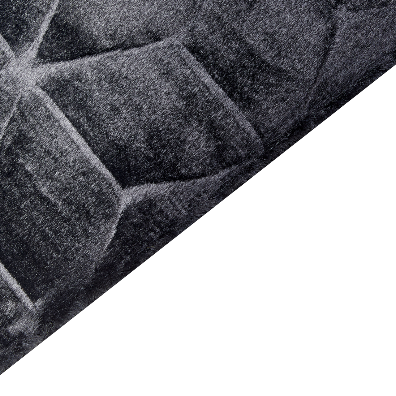 Faux fur rug THATTA Black 160 x 230 cm [5]