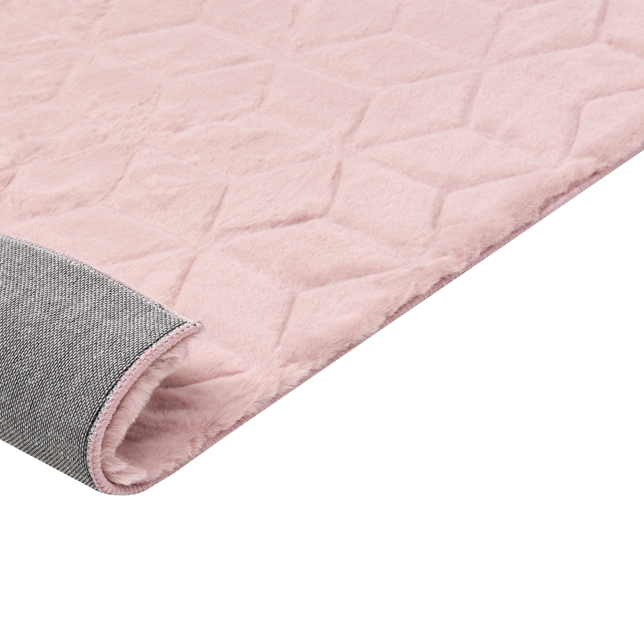 Faux fur rug THATTA Pink 160 x 230 cm [7]