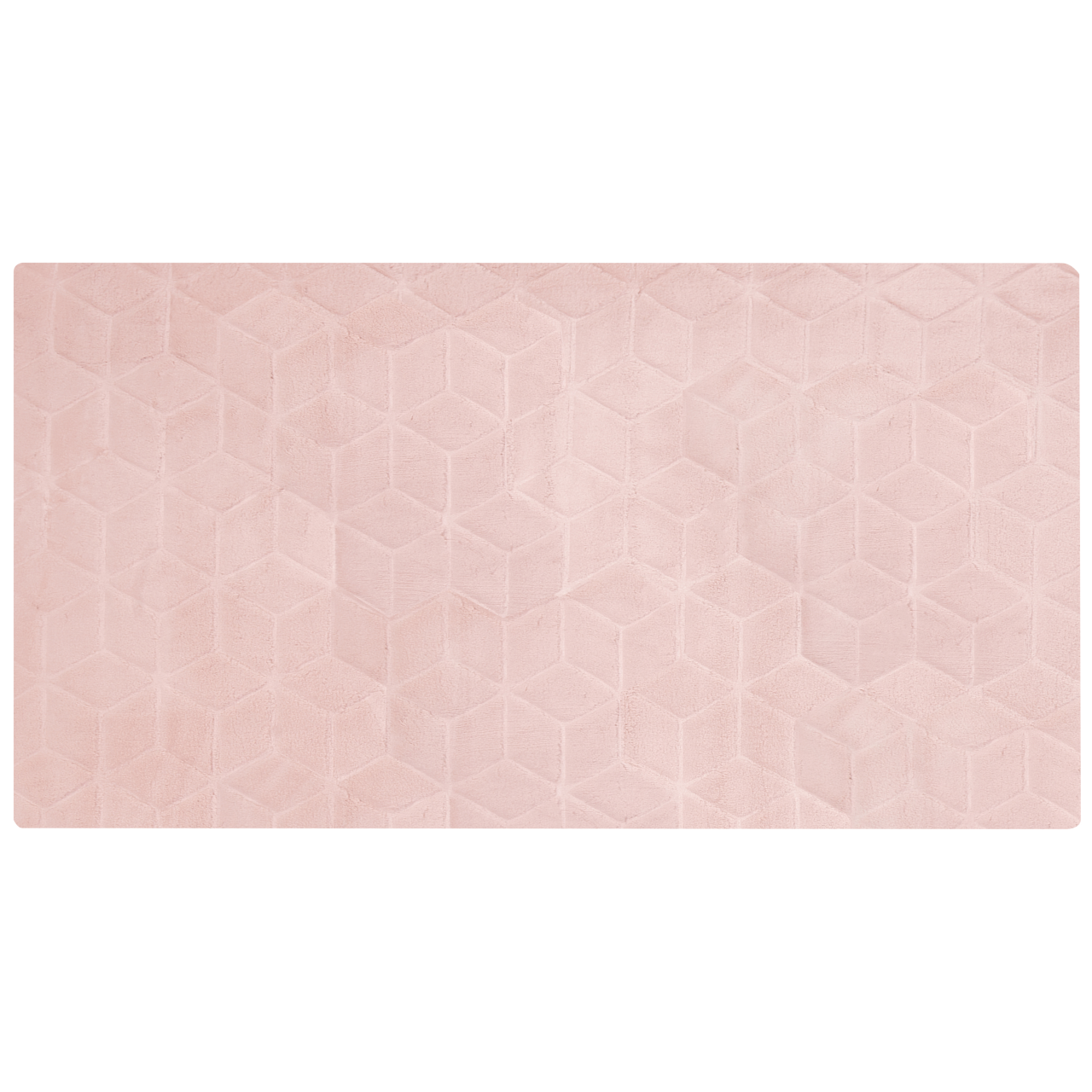 Faux fur rug THATTA Pink 80 x 150 cm [4]