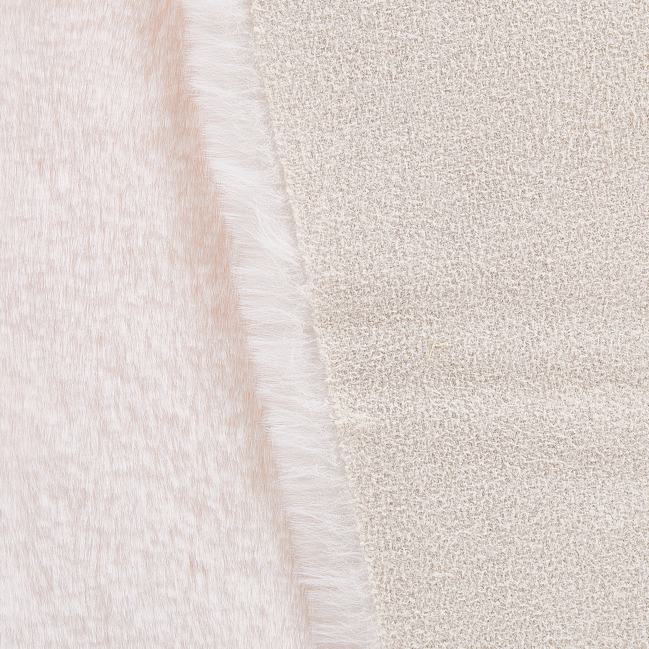 UNDARA faux fur rug Off-white 60 x 90 cm [5]