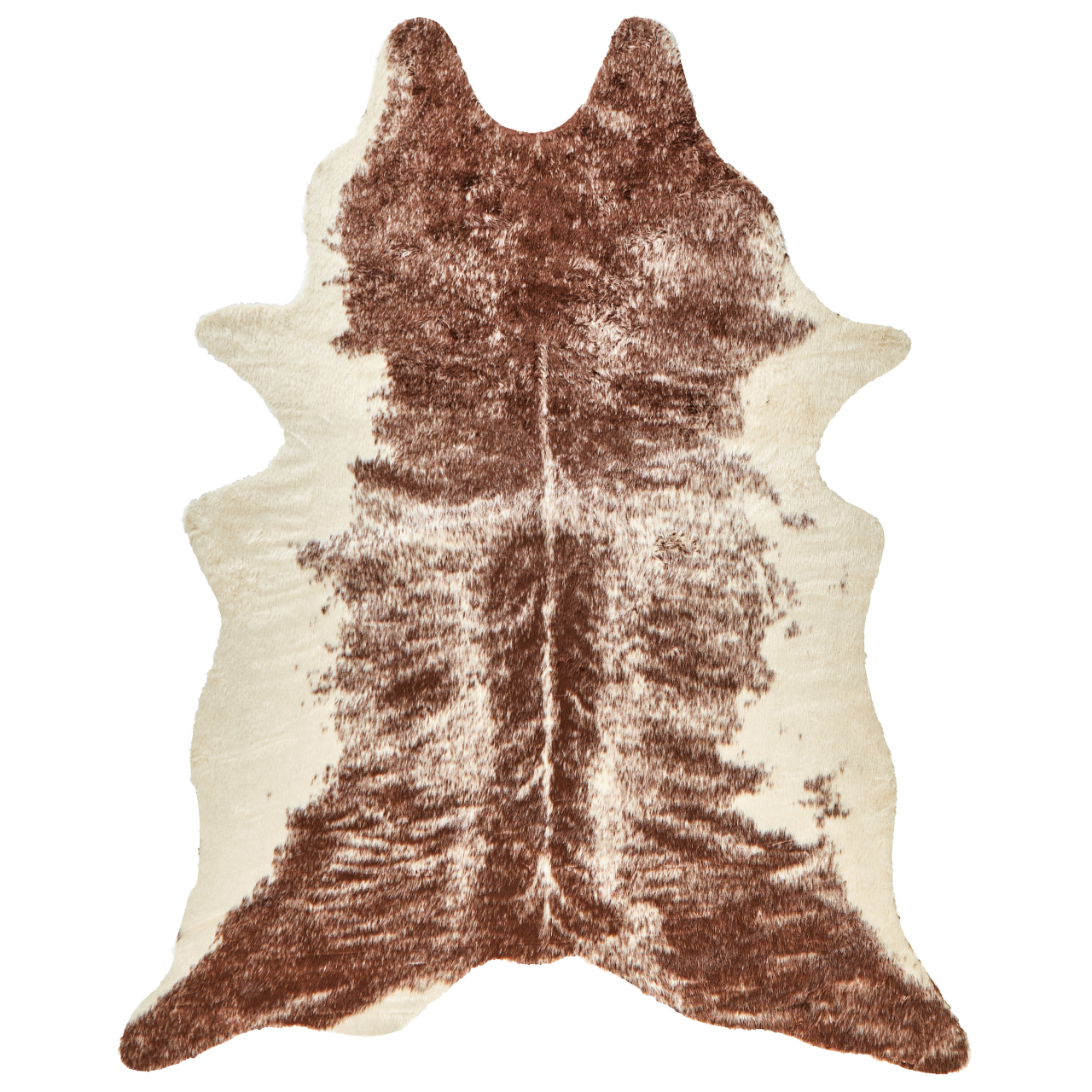 ZEIL Faux Fur Carpet Brown 150 x 200 cm [2]