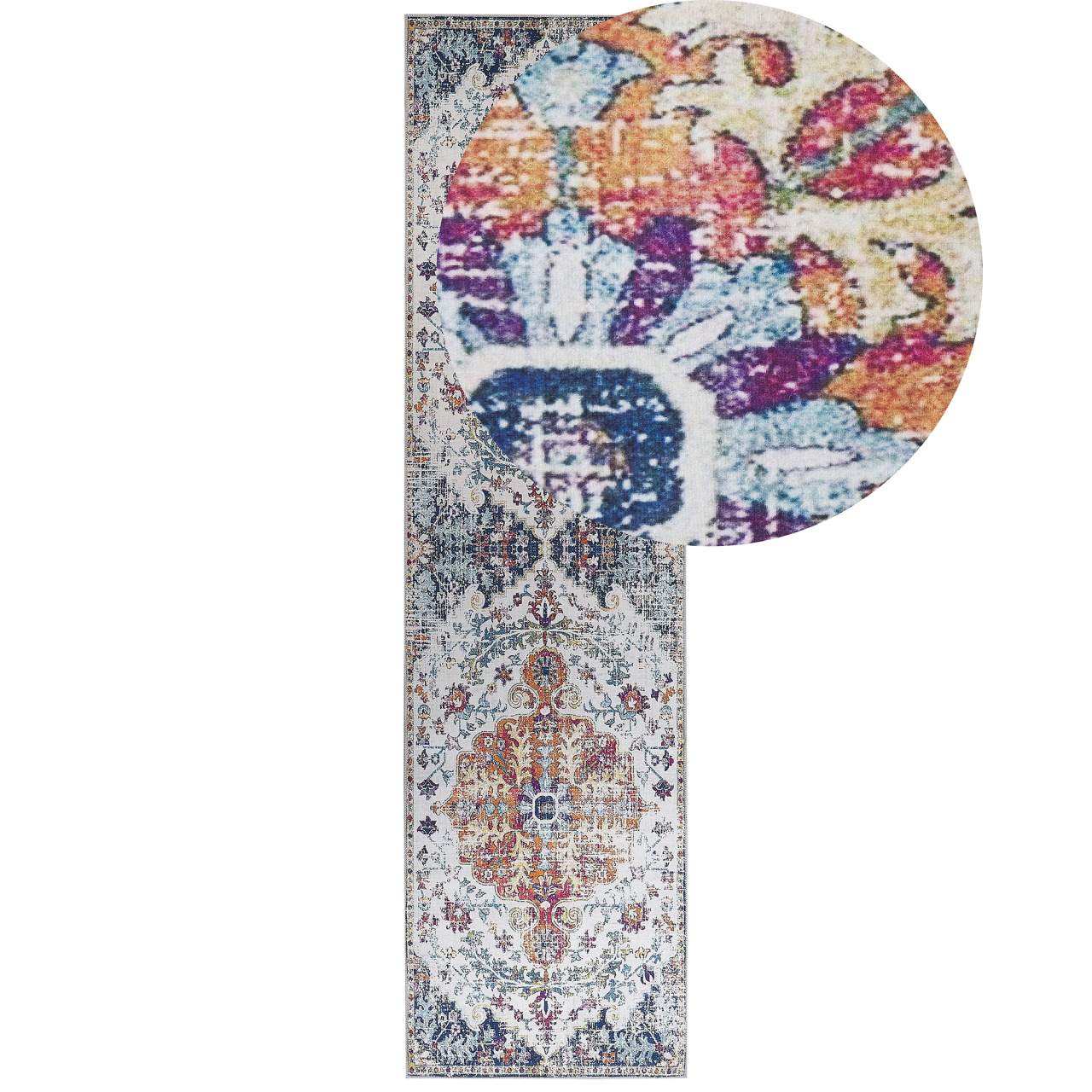 ENAYAM Carpet Multicolor 80 x 300 cm [2]