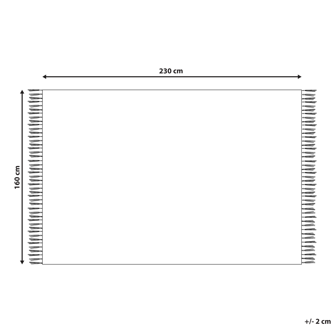 Covor ERICEK Bej 160 x 230 cm Iută [3]