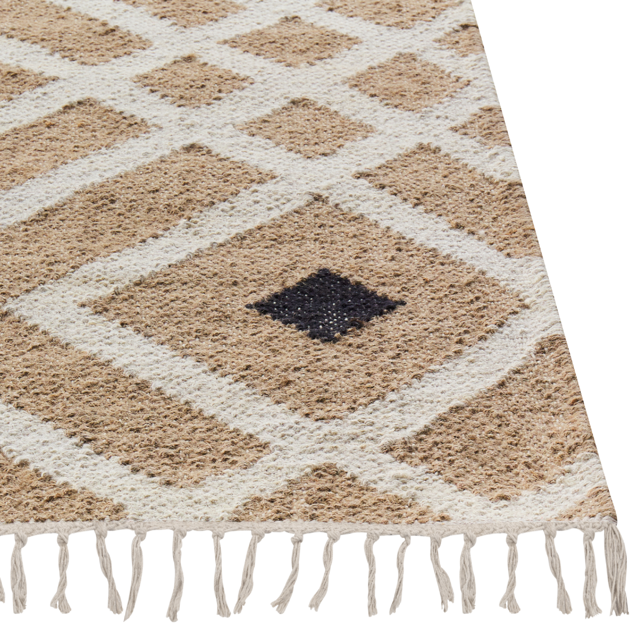 ESENCIK Beige Rug 200 x 300 cm Jute Rug [5]