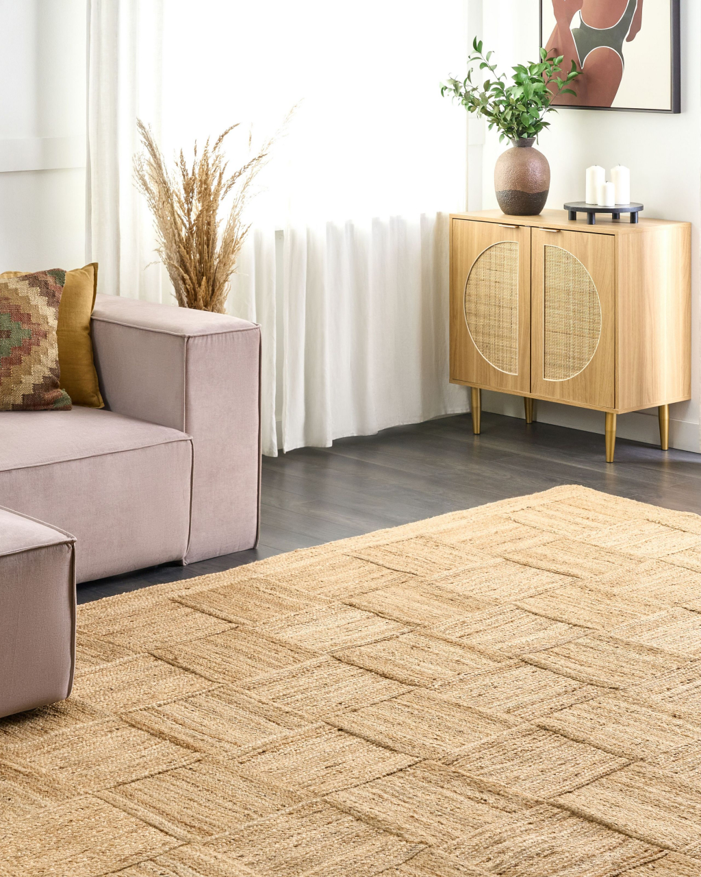 Covor ESENTEPE Bej 300 x 400 cm Iută [1]