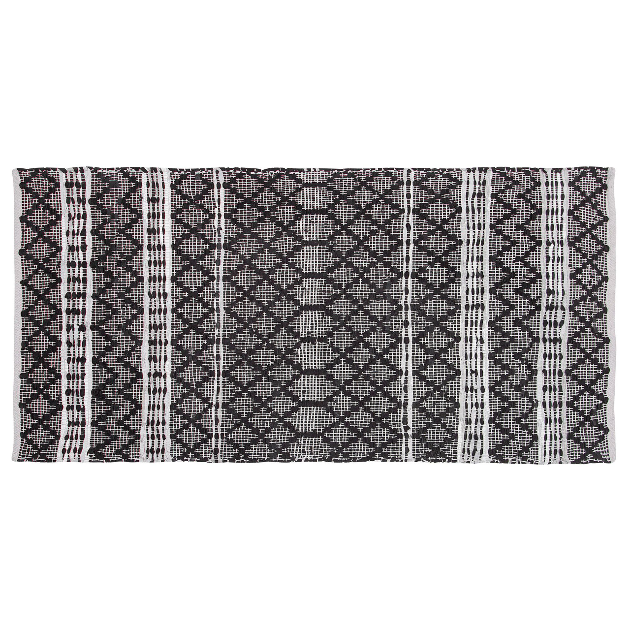 Covor FEHIMLI Negru 80 x 150 cm Piele naturală [4]