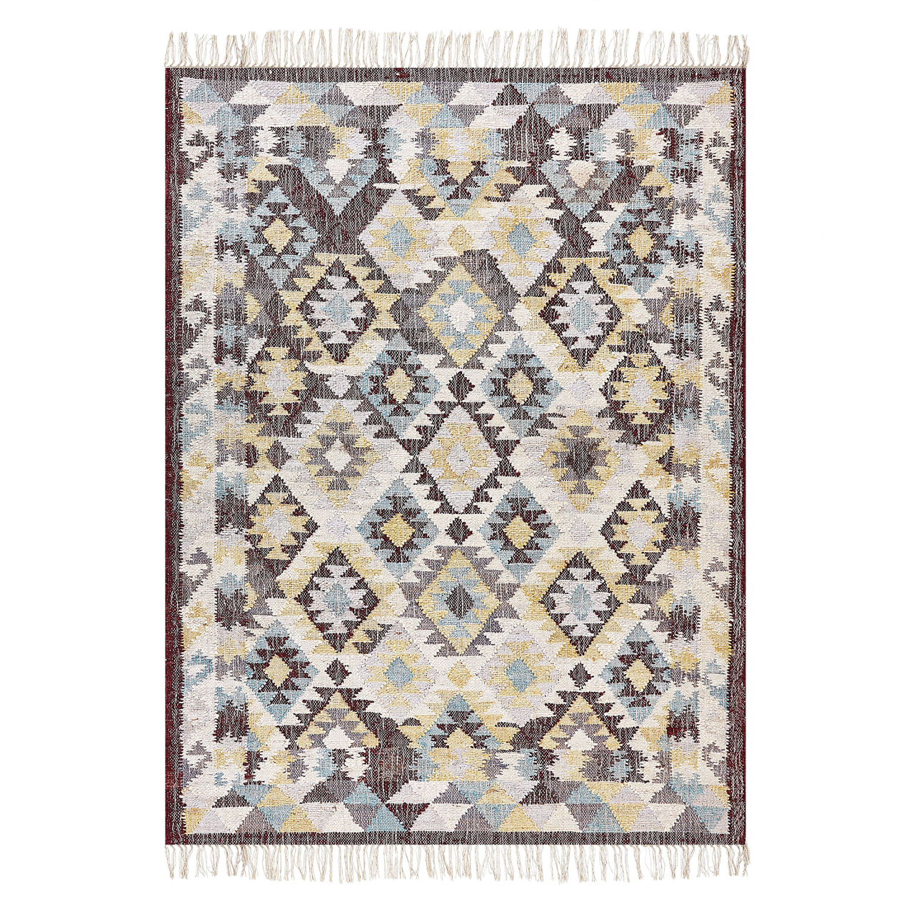 Rug FENER Multicolor 140 x 200 cm Jute [4]