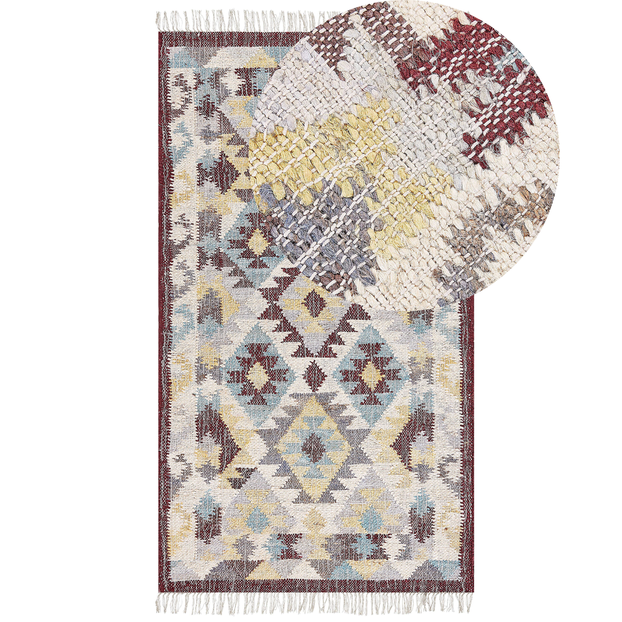 FENER rug Multicolor 80 x 150 cm Jute [2]