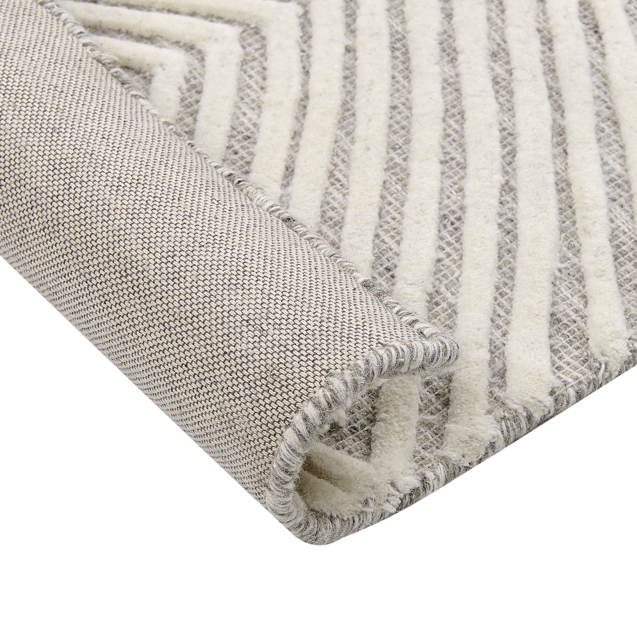 Carpet GOKSUN Grey 80 x 150 cm Wool [5]