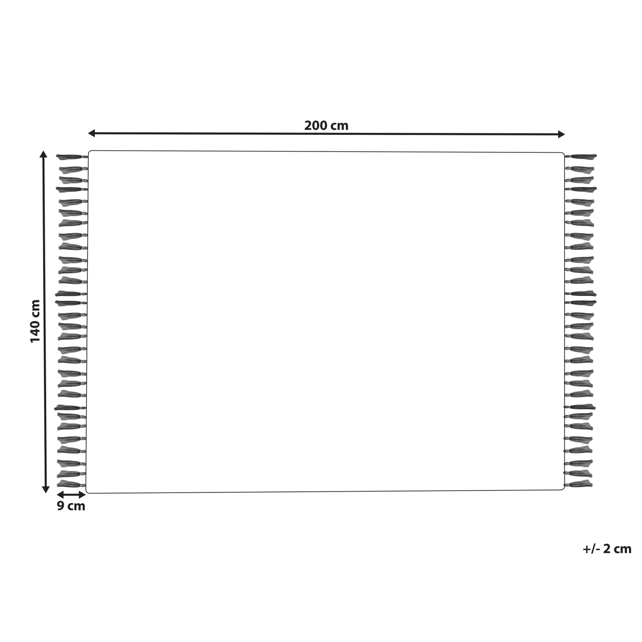 Carpet HISARLI Multicolor 140 x 200 cm Cotton [3]