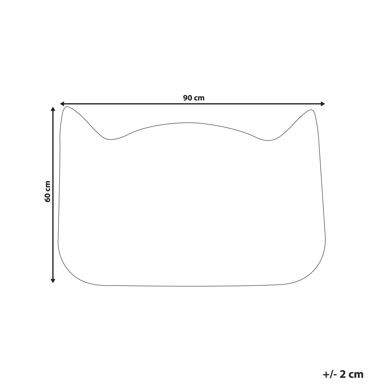 CALIRAYA Entrance Rug Multicolor 60 x 90 cm Cat Coconut Fiber [3]