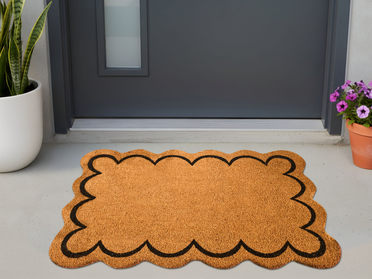 HOLON Entrance Rug Natural 60 x 90 cm Coconut Fiber [1]