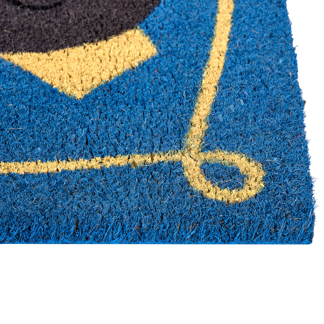 Entrance rug MOJICAP Multicolor 60 x 90 cm Cat Coconut fiber [5]