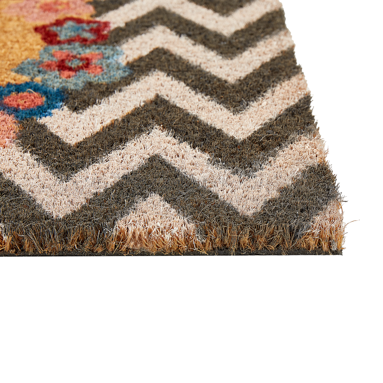 Covor intrare TAHAN Multicolor 40 x 60 cm Text Fibră de nucă de cocos [5]