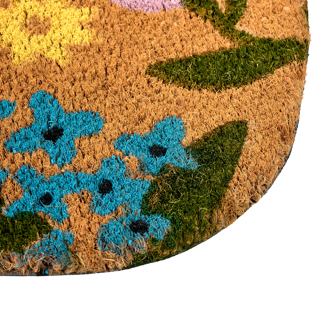 Entrance mat TIBIG Multicolor 60 x 90 cm Dog Coconut fiber [5]