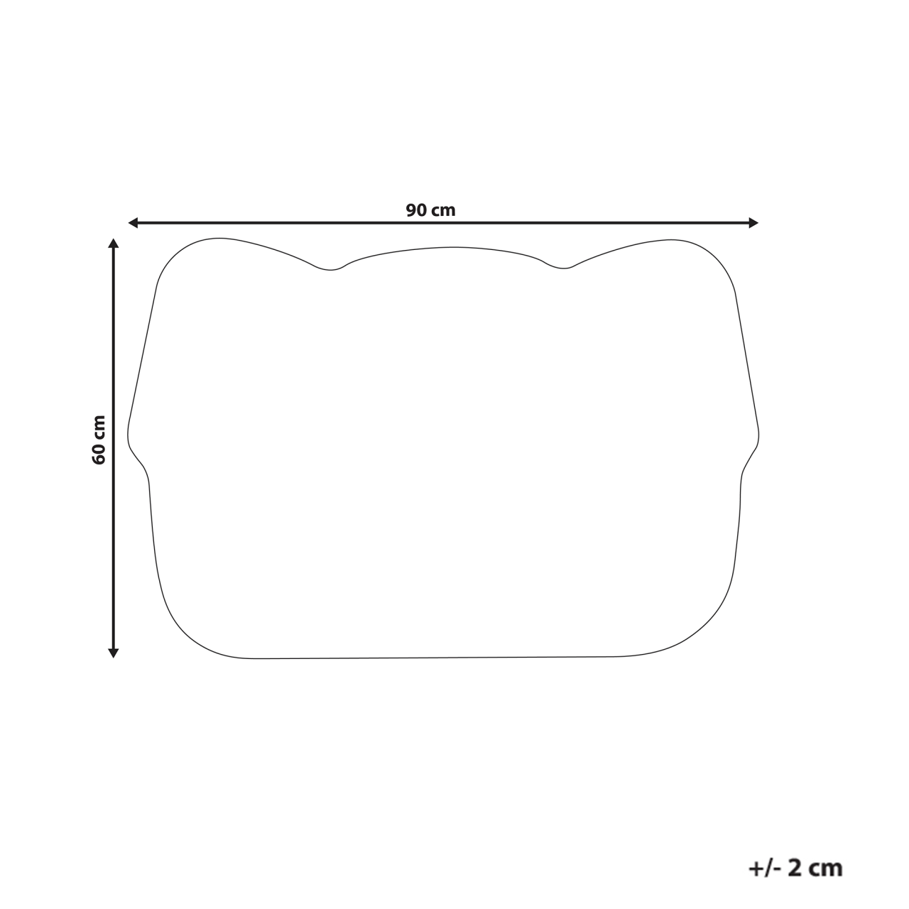 Entrance mat TIBIG Multicolor 60 x 90 cm Dog Coconut fiber [3]