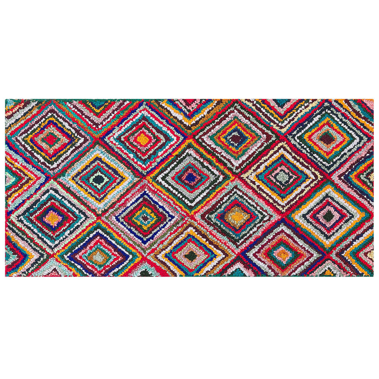 Covor KAISERI Multicolor 80 x 150 cm Bumbac [4]