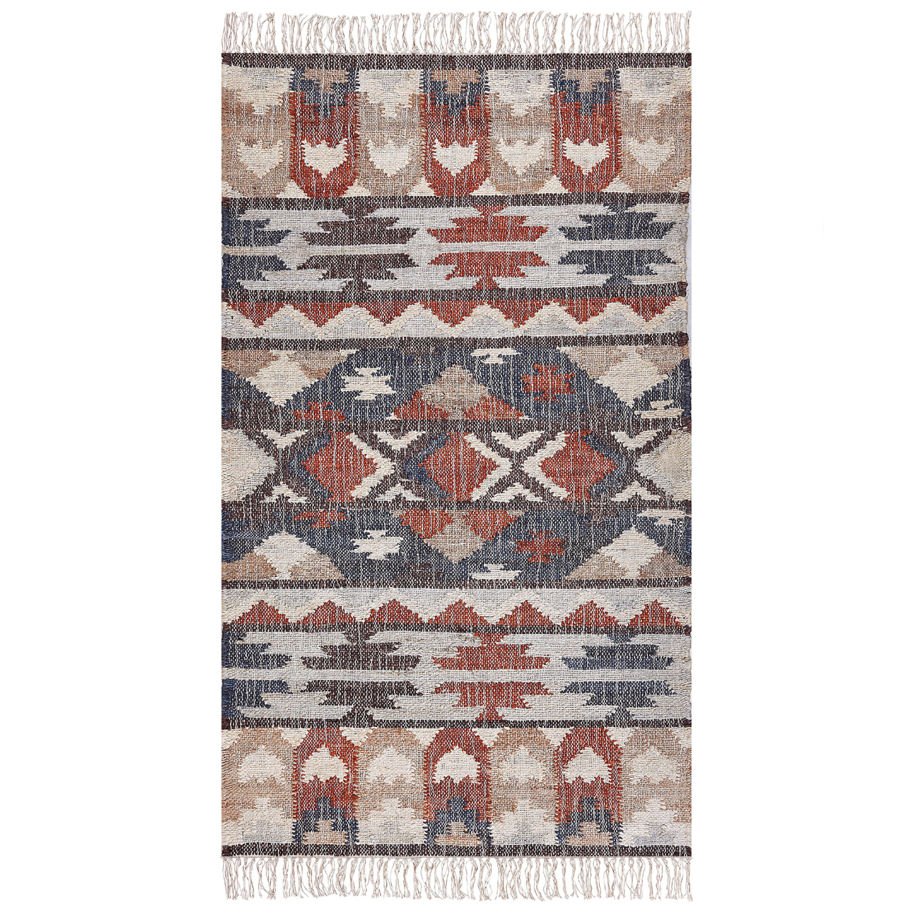 Covor KALFA Multicolor 80 x 150 cm Iută [4]