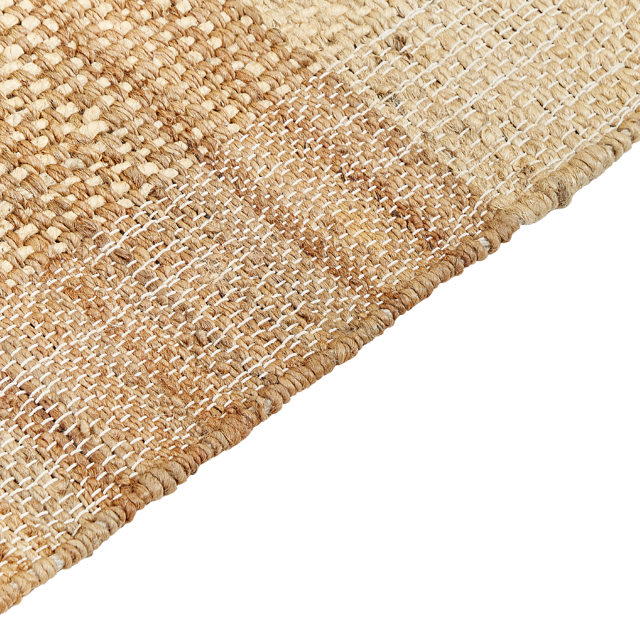 Rug KARKIN Beige 80 x 150 cm Jute [6]