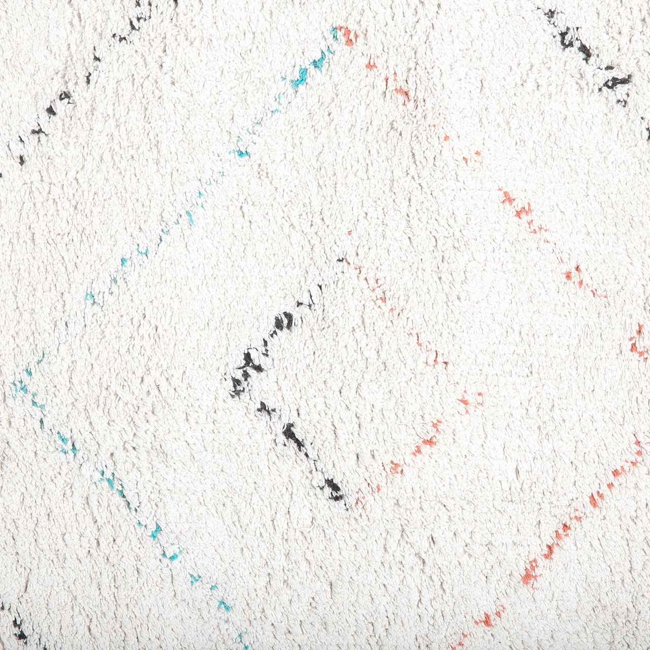 Covor KARTAL Alb 80 x 150 cm Bumbac [5]