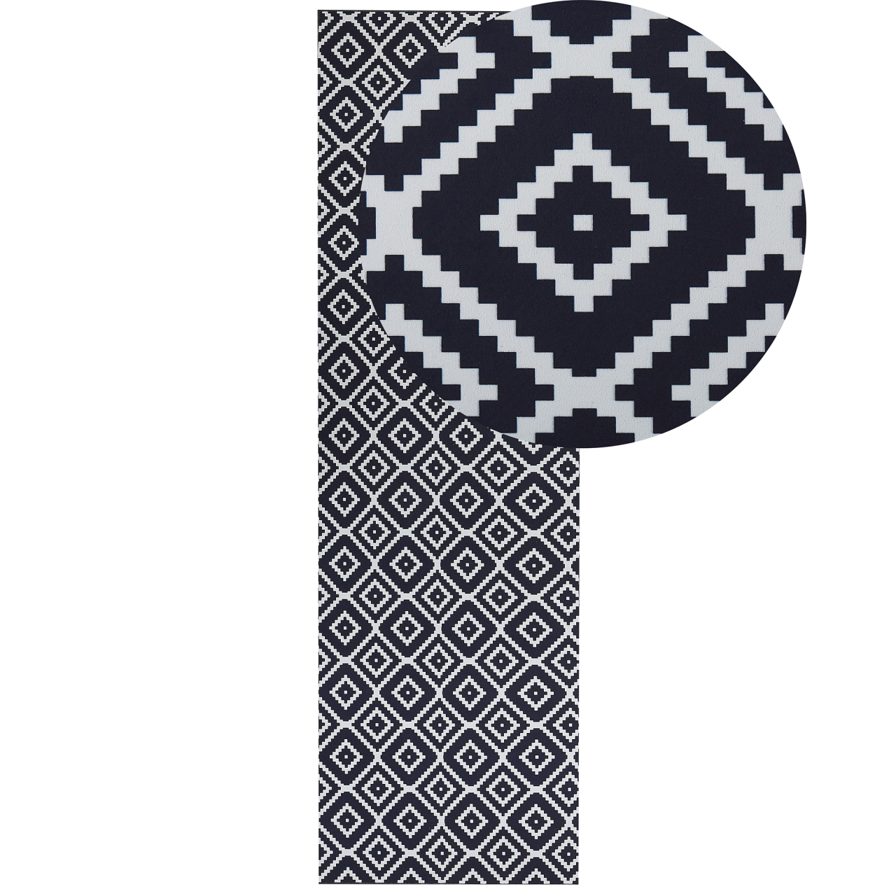 Covor KARUNGAL Negru 60 x 200 cm [2]