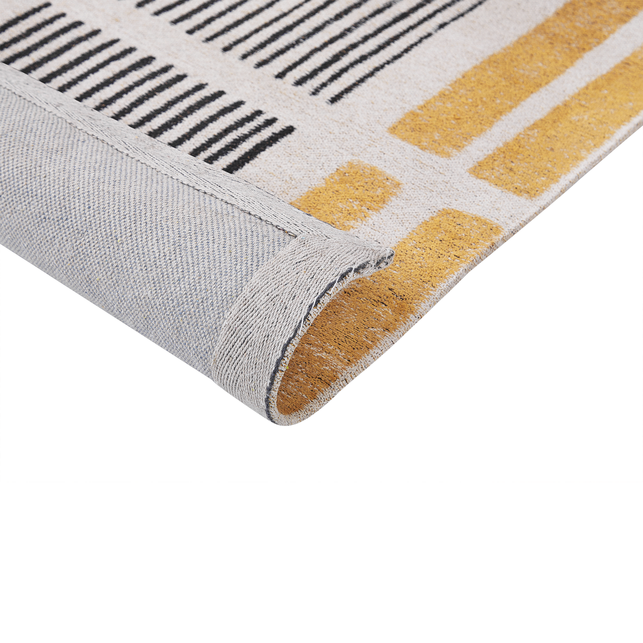 KATRA Carpet Beige 140 x 200 cm Cotton [7]