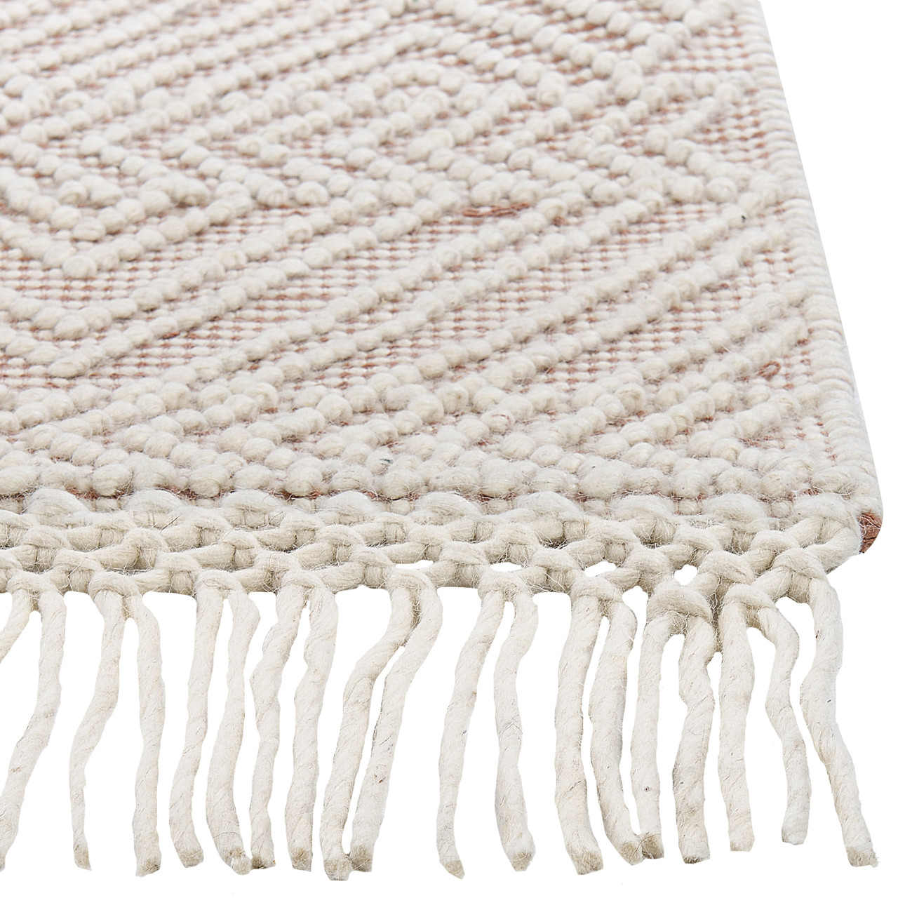 KESTEL Brown Beige 160 x 230 cm Wool Rug [4]