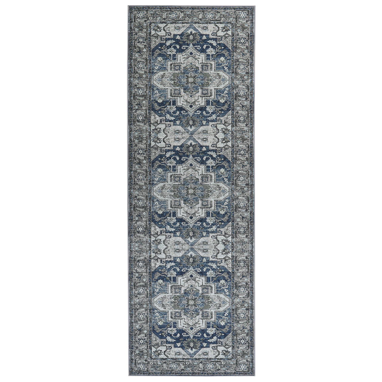 Covor KOTTAR Albastru 80 x 240 cm [4]