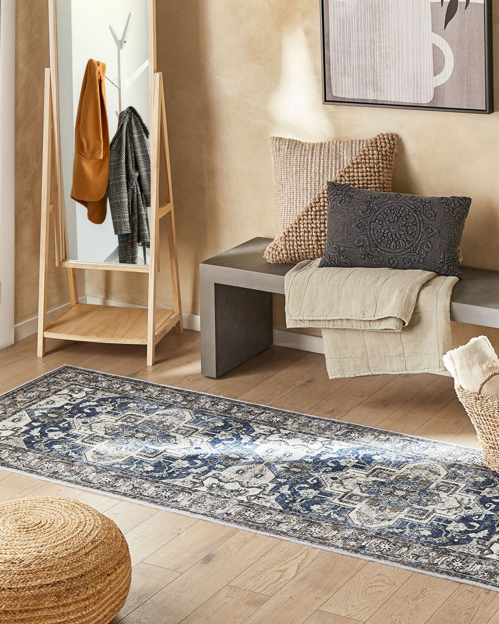 KOTTAR Rug Blue 80 x 240 cm [1]