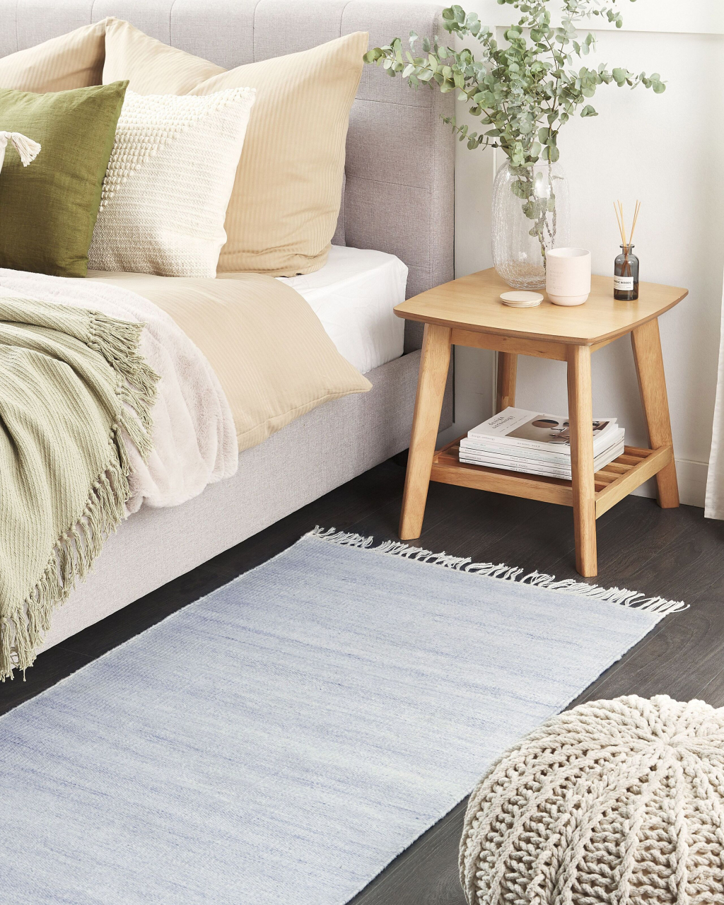 MALHIA Carpet Light Blue 80 x 150 cm [1]