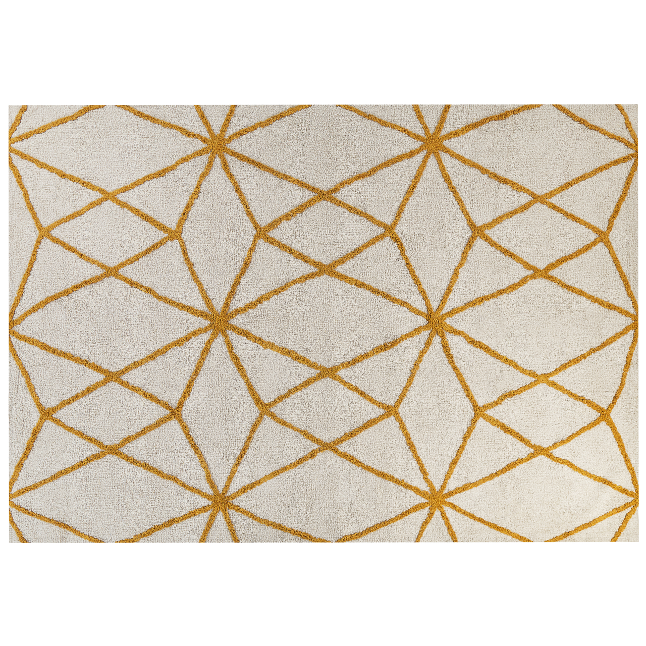 MARAND Yellow carpet 160 x 230 cm Cotton [2]