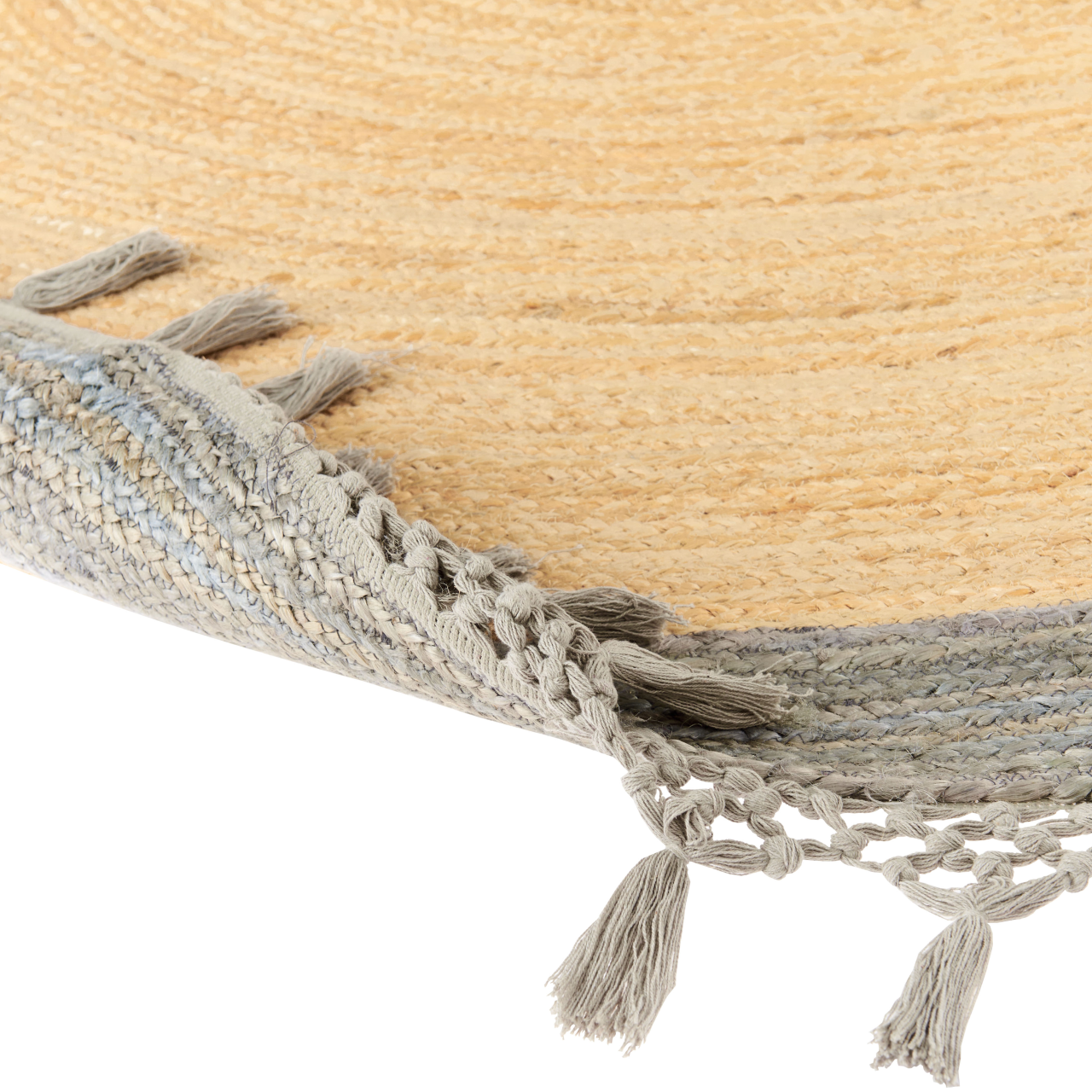 MARTS rug Grey ø 200 cm Jute [7]