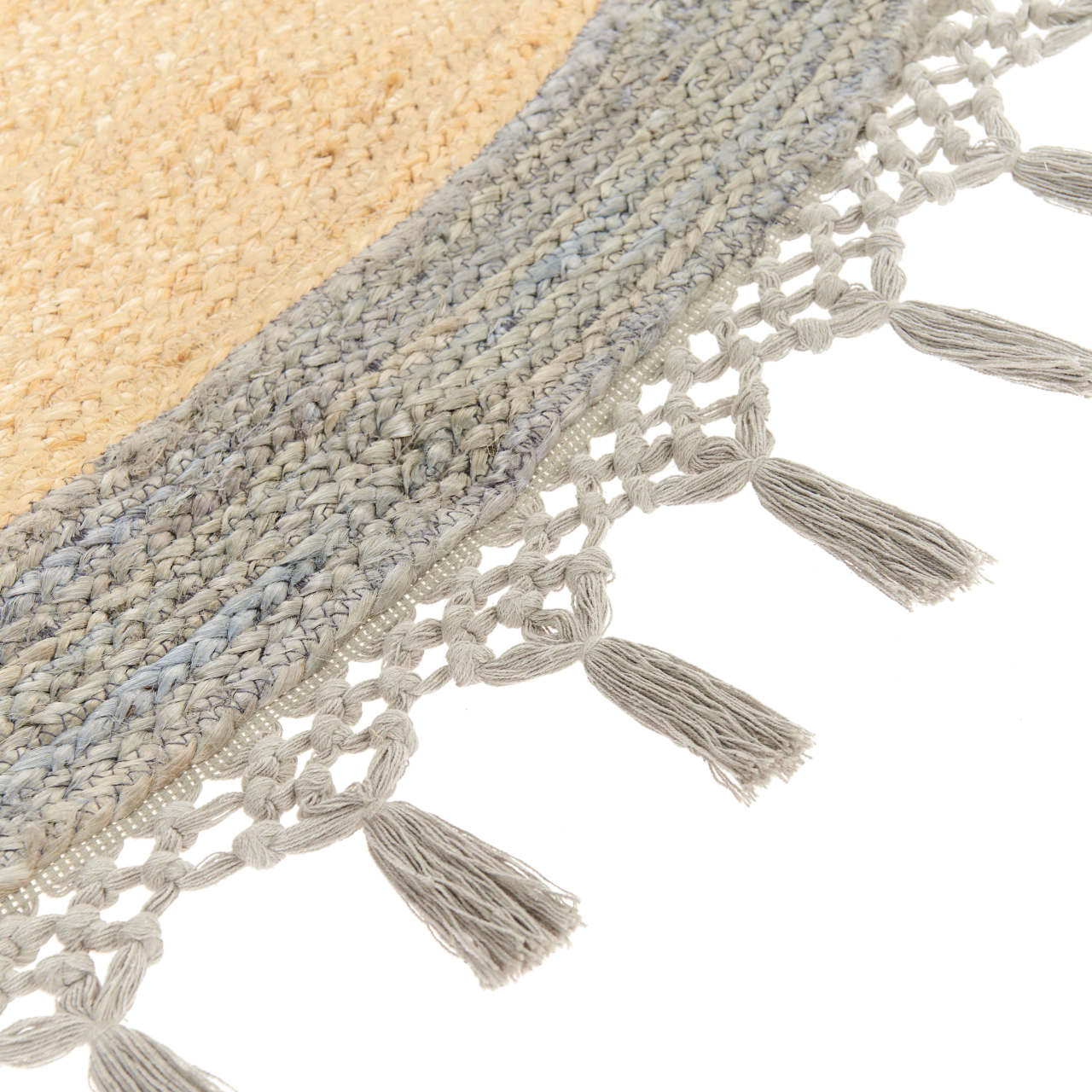 MARTS rug Grey ø 200 cm Jute [6]