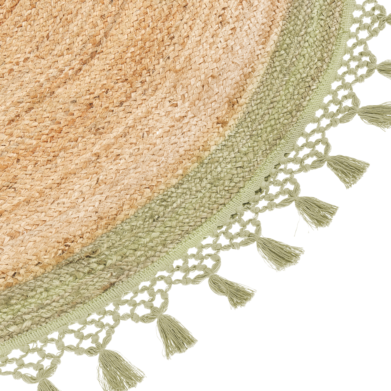 Carpet MARTS Green ø 140 cm Jute [5]