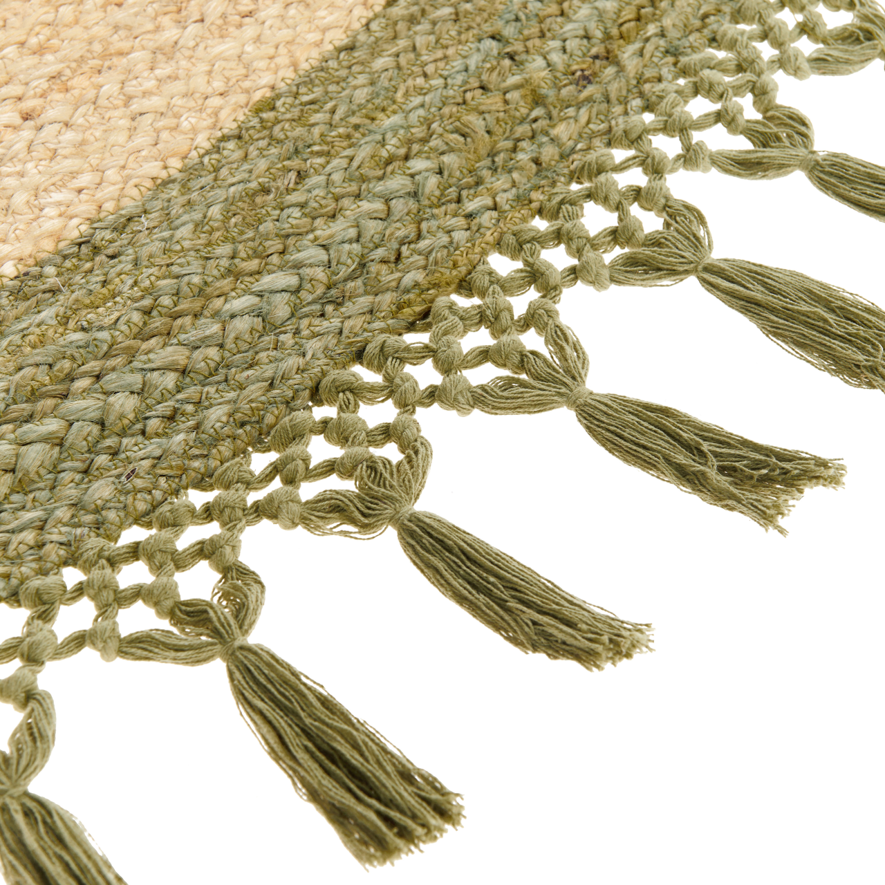 Covor MARTS Verde ø 200 cm Iută [6]