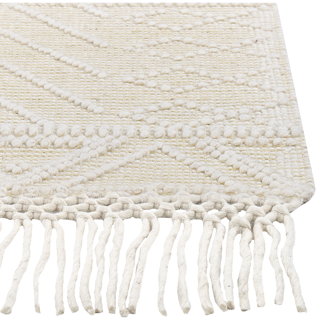 Covor MAVIKENT Bej 160 x 230 cm Lână [4]